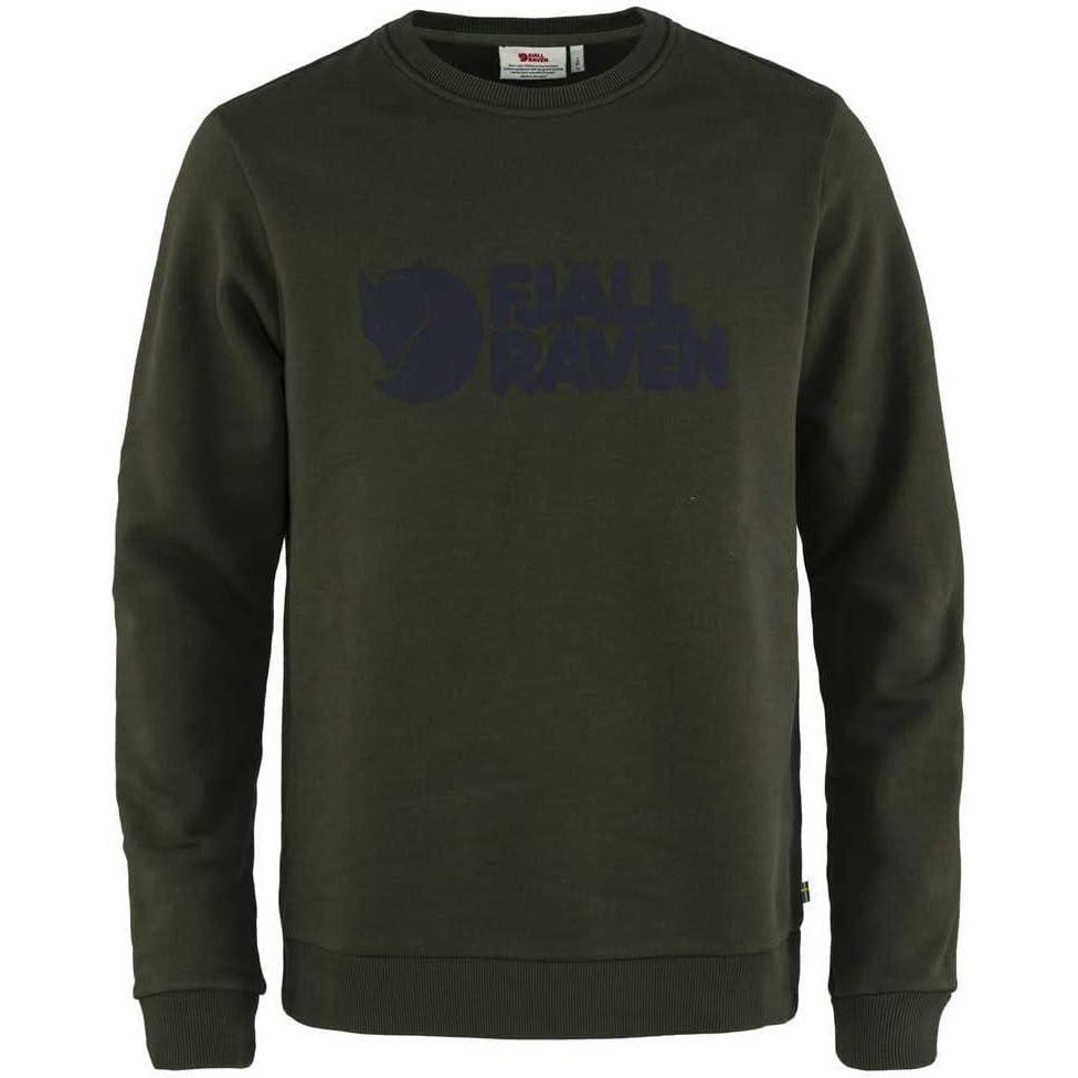 image:imageFjllrven mens Fjallraven Logo SweaterDeep Forest