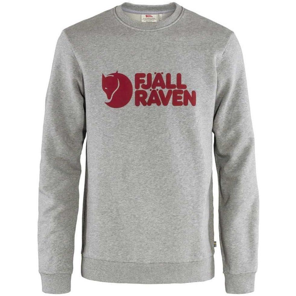 image:imageFjllrven mens Fjallraven Logo SweaterGreyMelange