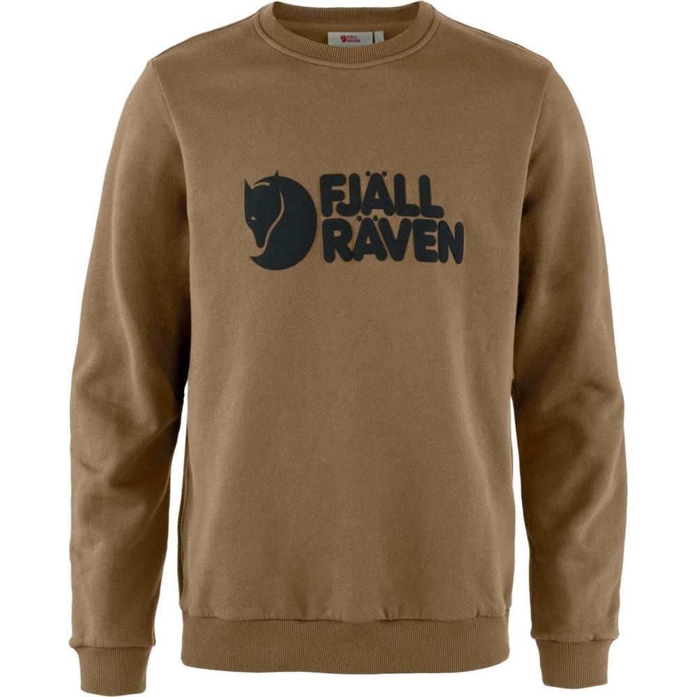 image:imageFjllrven mens Fjallraven Logo SweaterWood Brown