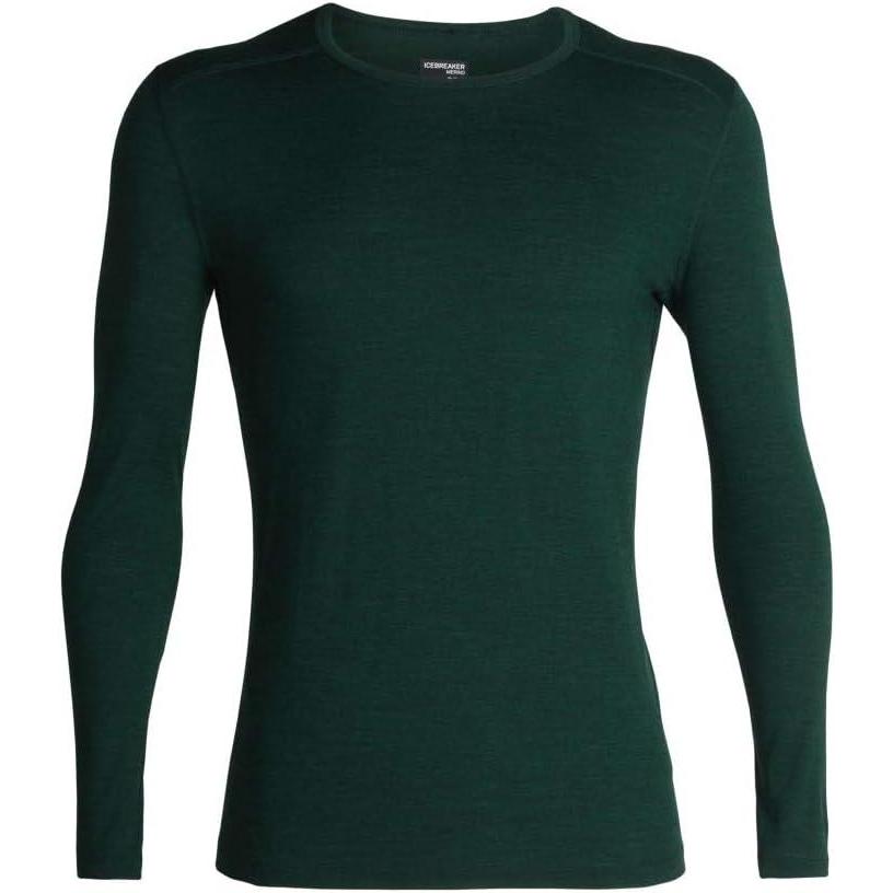 image:imageIcebreaker Merino Mens 200 Oasis Long Sleeve Crew ShirtImperial Hthr
