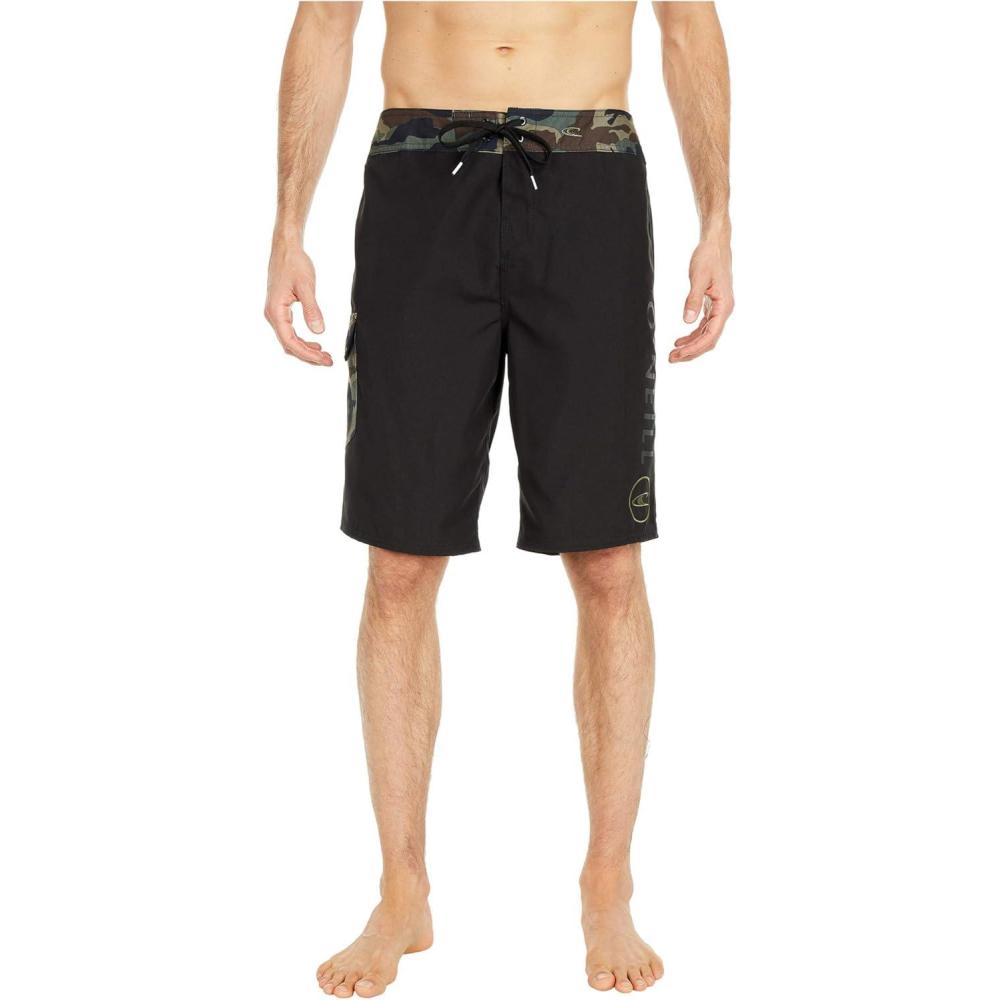 image:imageONEILL Mens 21 Inch Geo Print Boardshorts Water Resistant Swim Trunks for Men with Quick Dry Stretch Fabric and PocketsCamo 2 Santa Cruz Printed 20