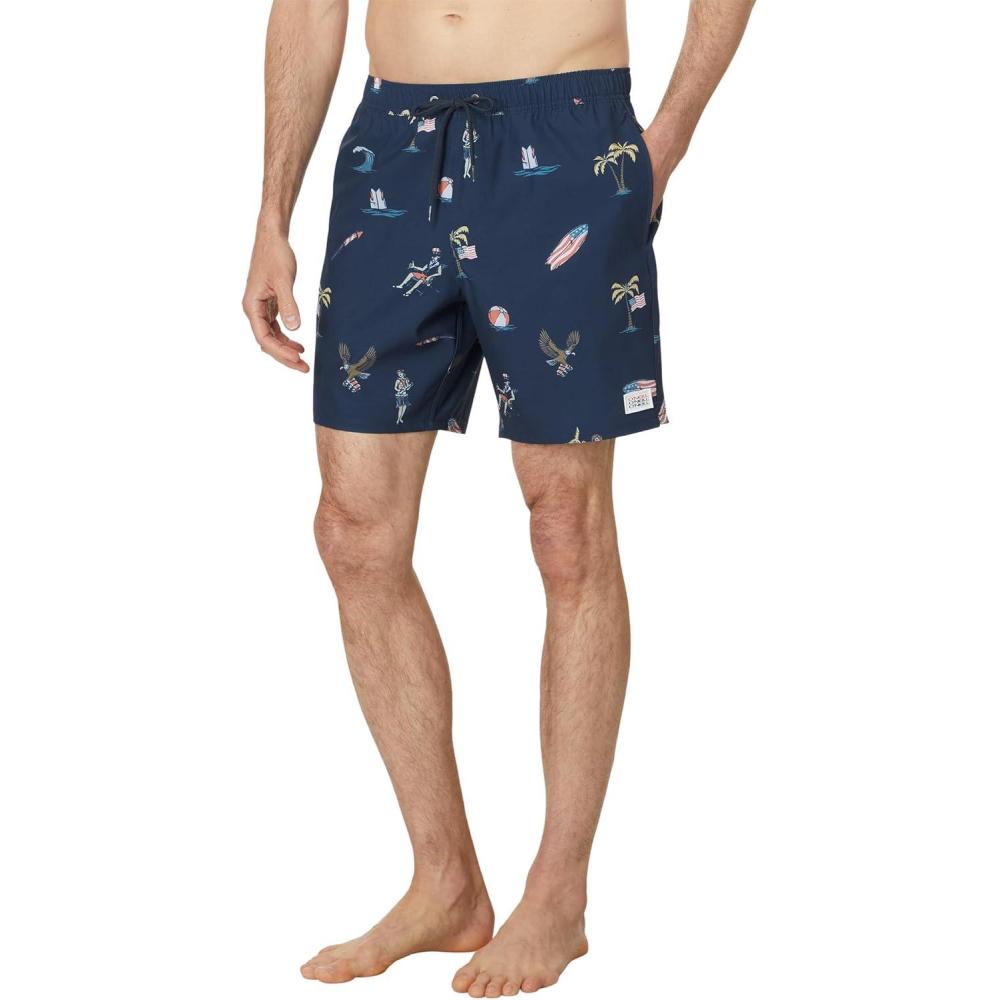 image:imageONeill Mens Lennox Hermosa Solid Volley 17 BoardshortsNavy