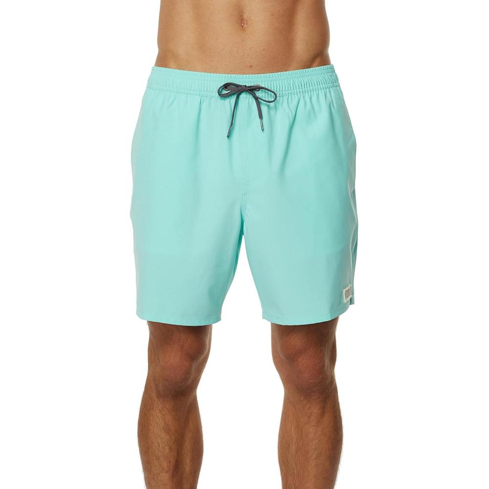 image:imageONeill Mens Lennox Hermosa Solid Volley 17 BoardshortsTurq 2 Solid Volley