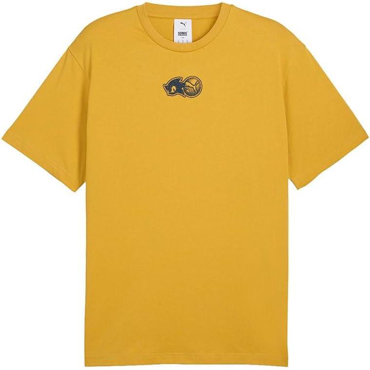 image:imagePUMA Mens Sonic The Hedgehog Relaxed Graphic TShirtArchive Gold