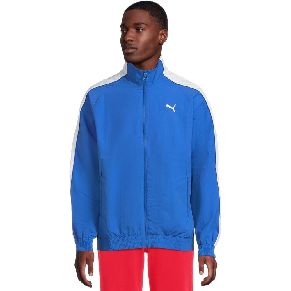 image:imagePUMA mens T7 Oversized Track JacketMountain Blue