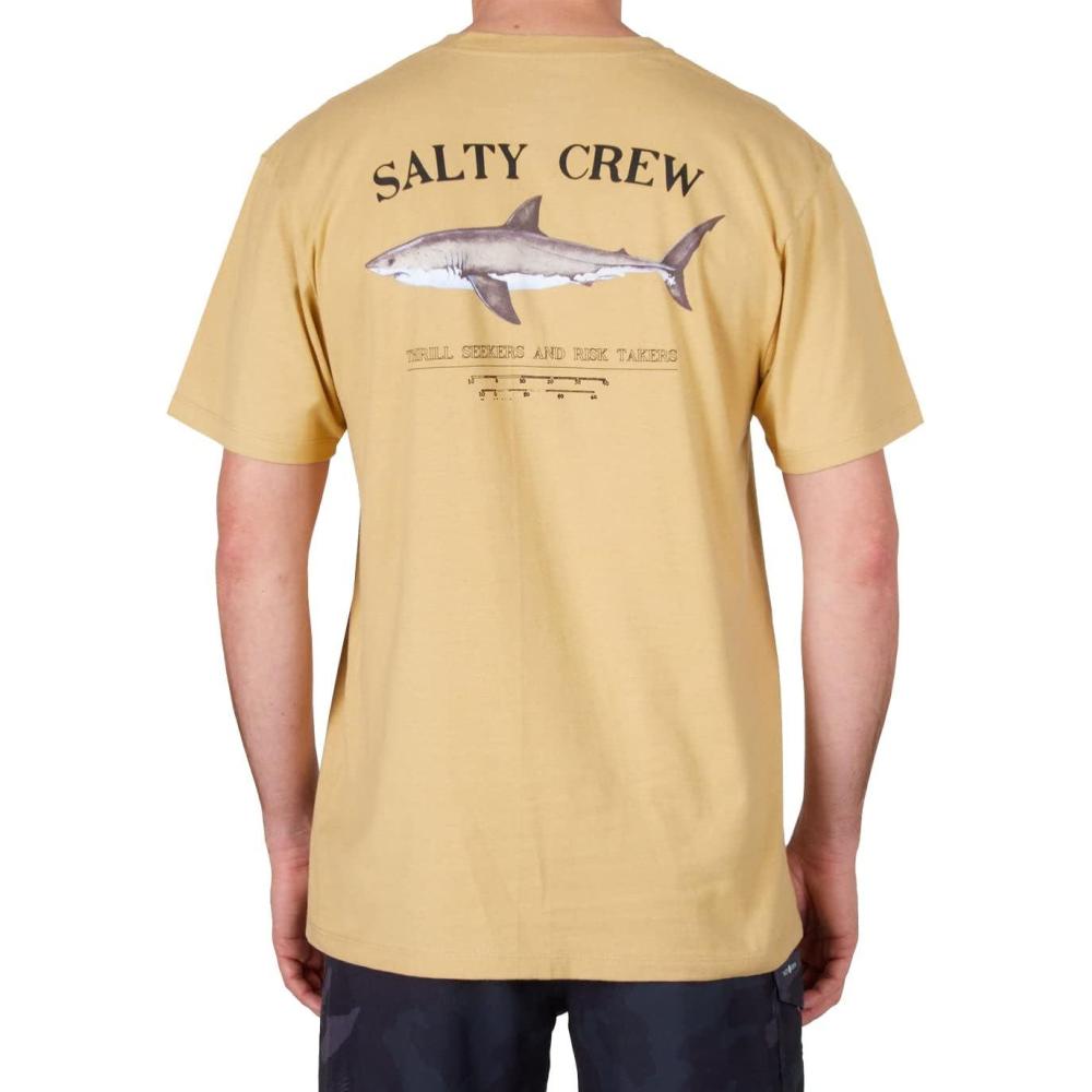 image:imageSalty Crew Mens Bruce Short Sleeve TeeCamel