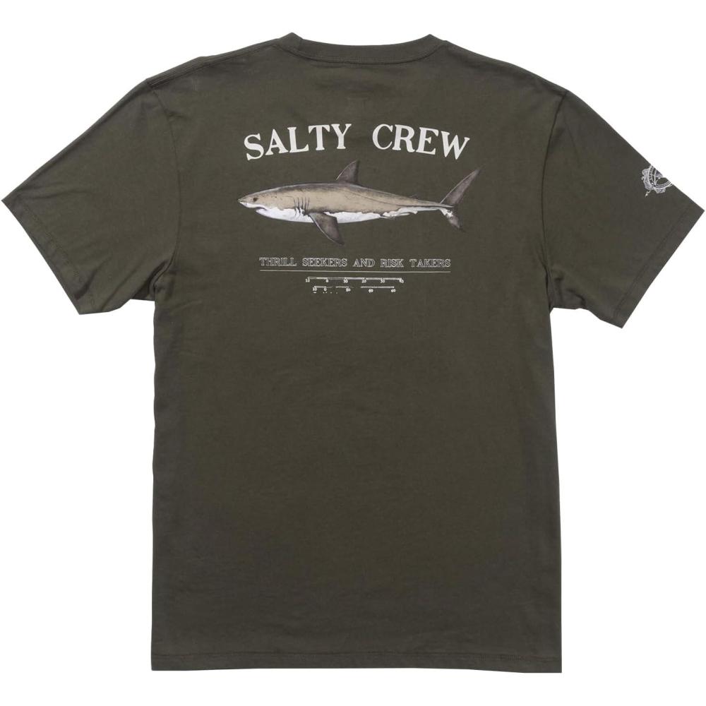 image:imageSalty Crew Mens Bruce Short Sleeve TeeDusty Olive