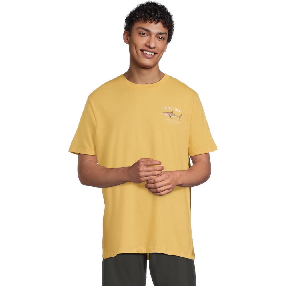 image:imageSalty Crew Mens Bruce Short Sleeve TeeMineral Yellow