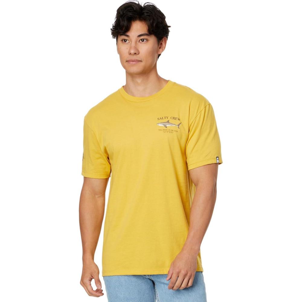 image:imageSalty Crew Mens Bruce Short Sleeve TeeMustard