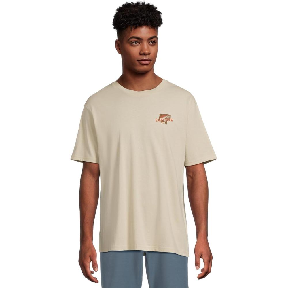 image:imageSalty Crew Mens Nature Classic Short Sleeve TeeBone