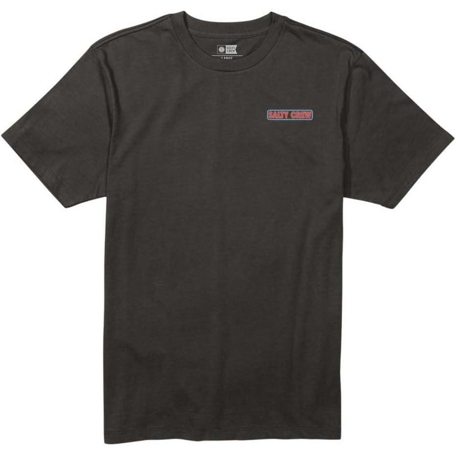 image:imageSalty Crew Mens Neon Sign Short Sleeve TeeBlack