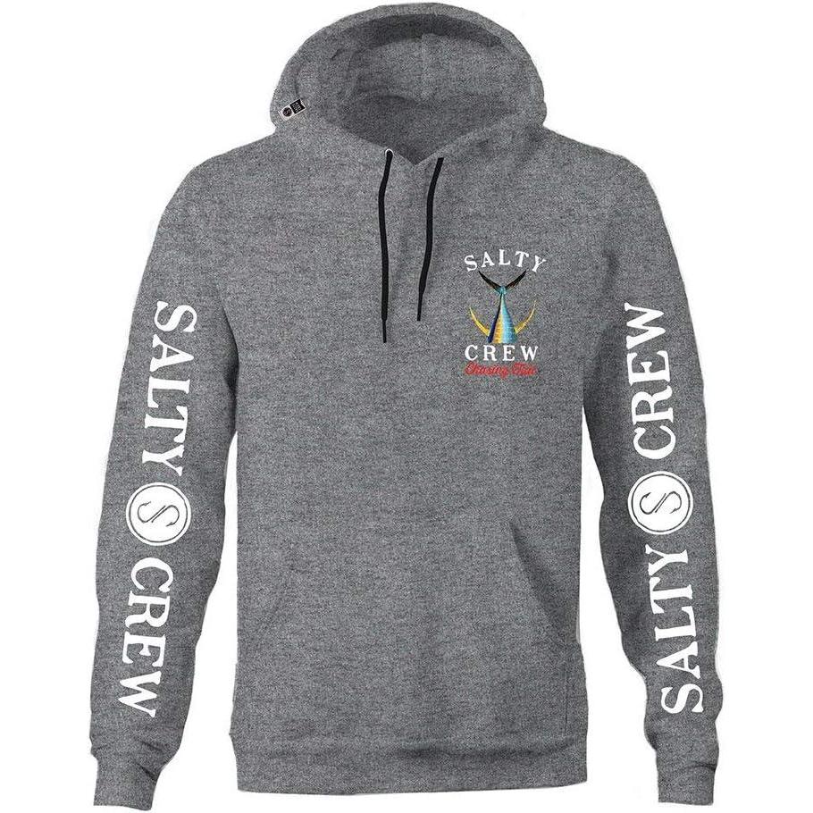 image:imageSalty Crew Mens Tailed Hood Fleece Mens Fashion Casual Long Sleeve Hoodie Cotton Lifestyle Beach ApparelGunmetal Heather