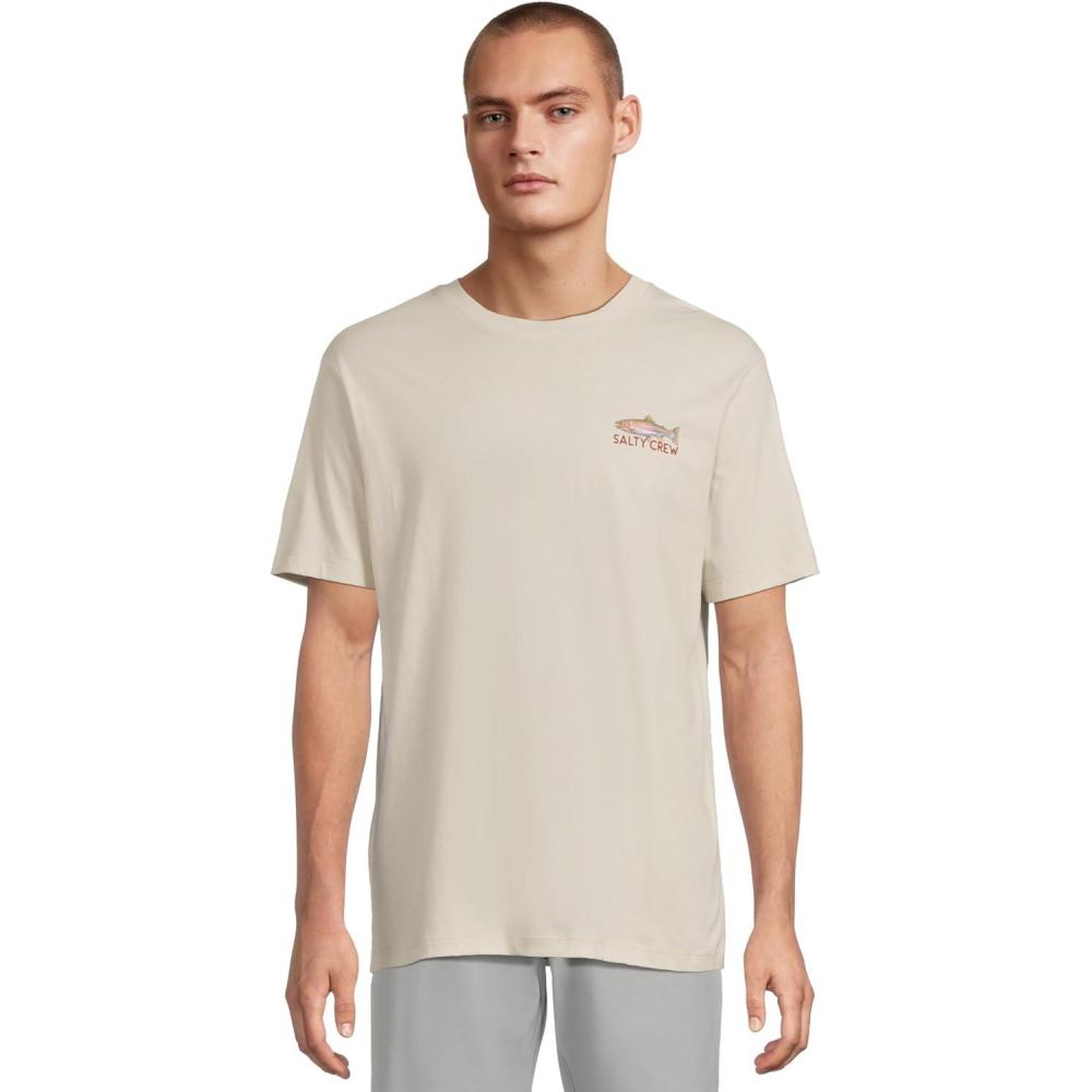 image:imageSalty Crew Mens Trout Mount Short Sleeve TeeBone