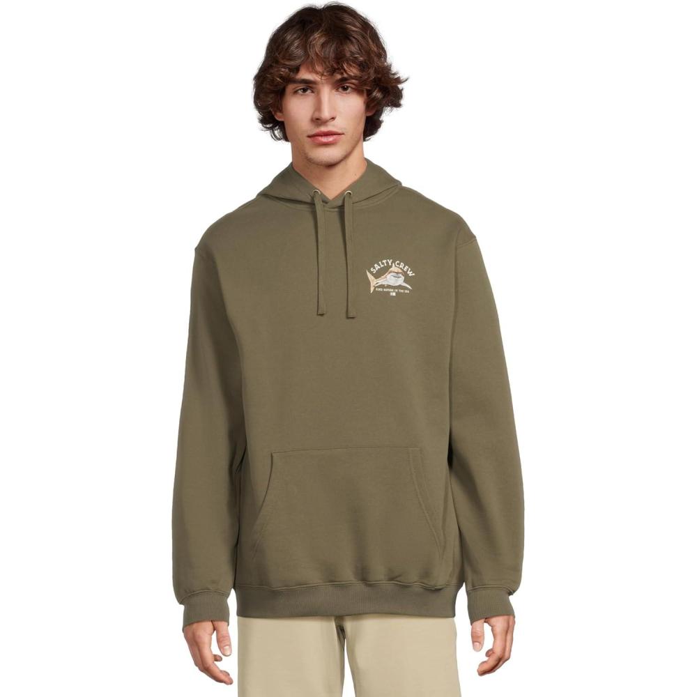 image:imageSalty Crew mens Lurking FleeceDusty Olive