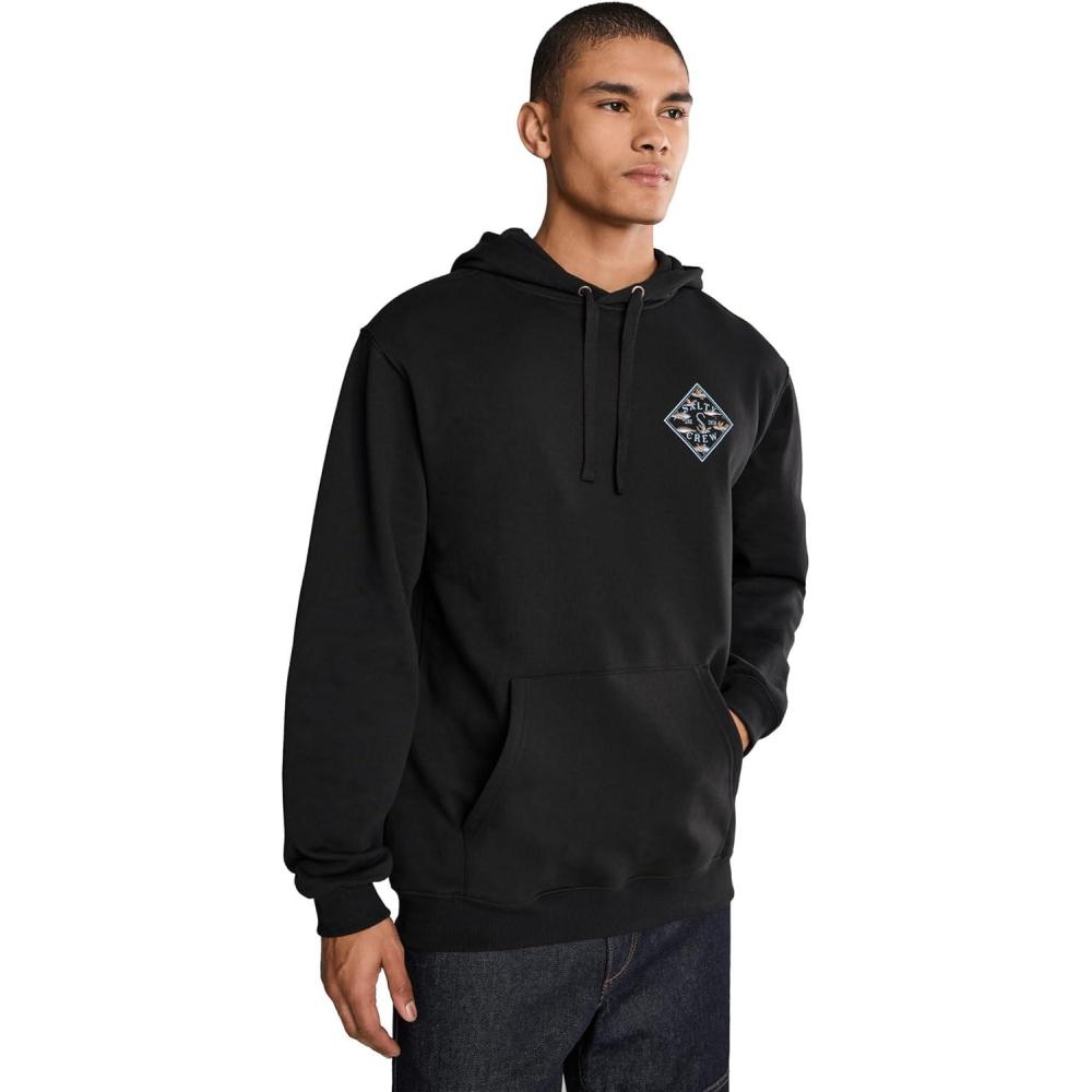 image:imageSalty Crew mens Tippet Fill FleeceBlack 2