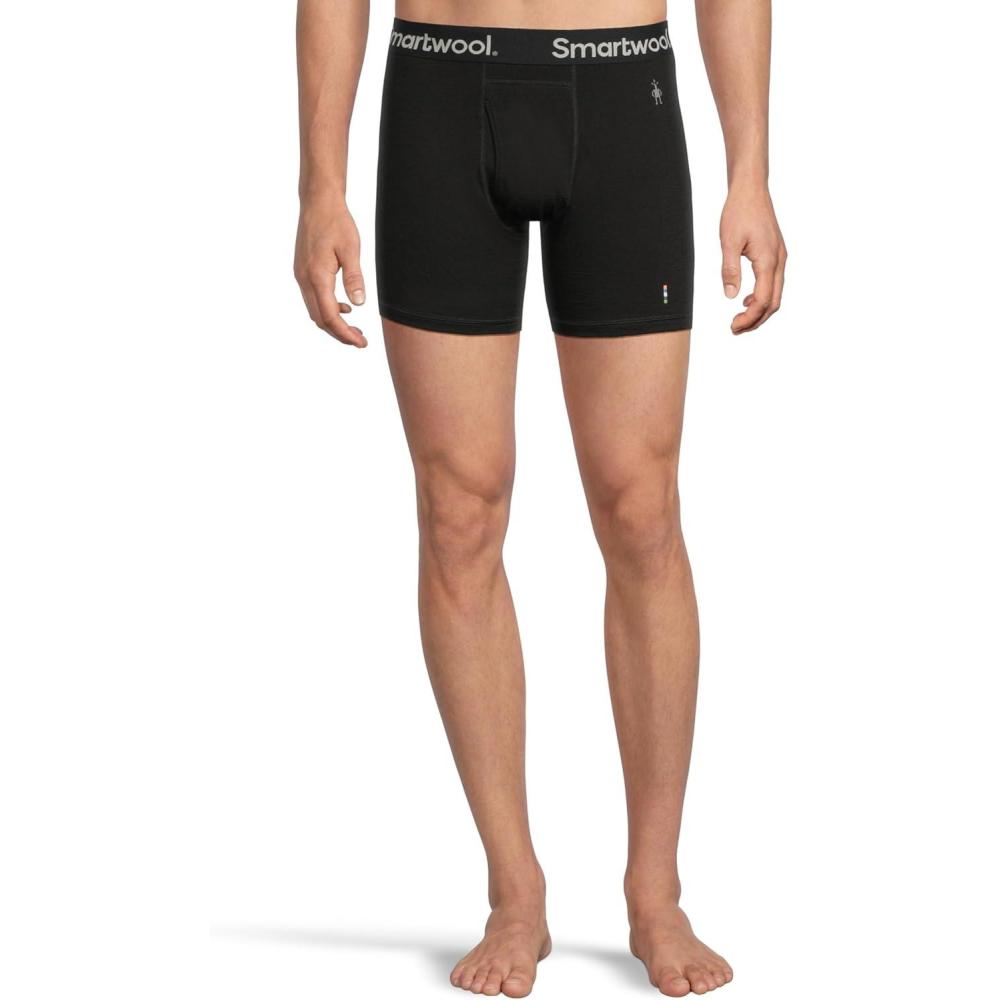 image:imageSmartwool Mens Merino Boxer BriefBlack