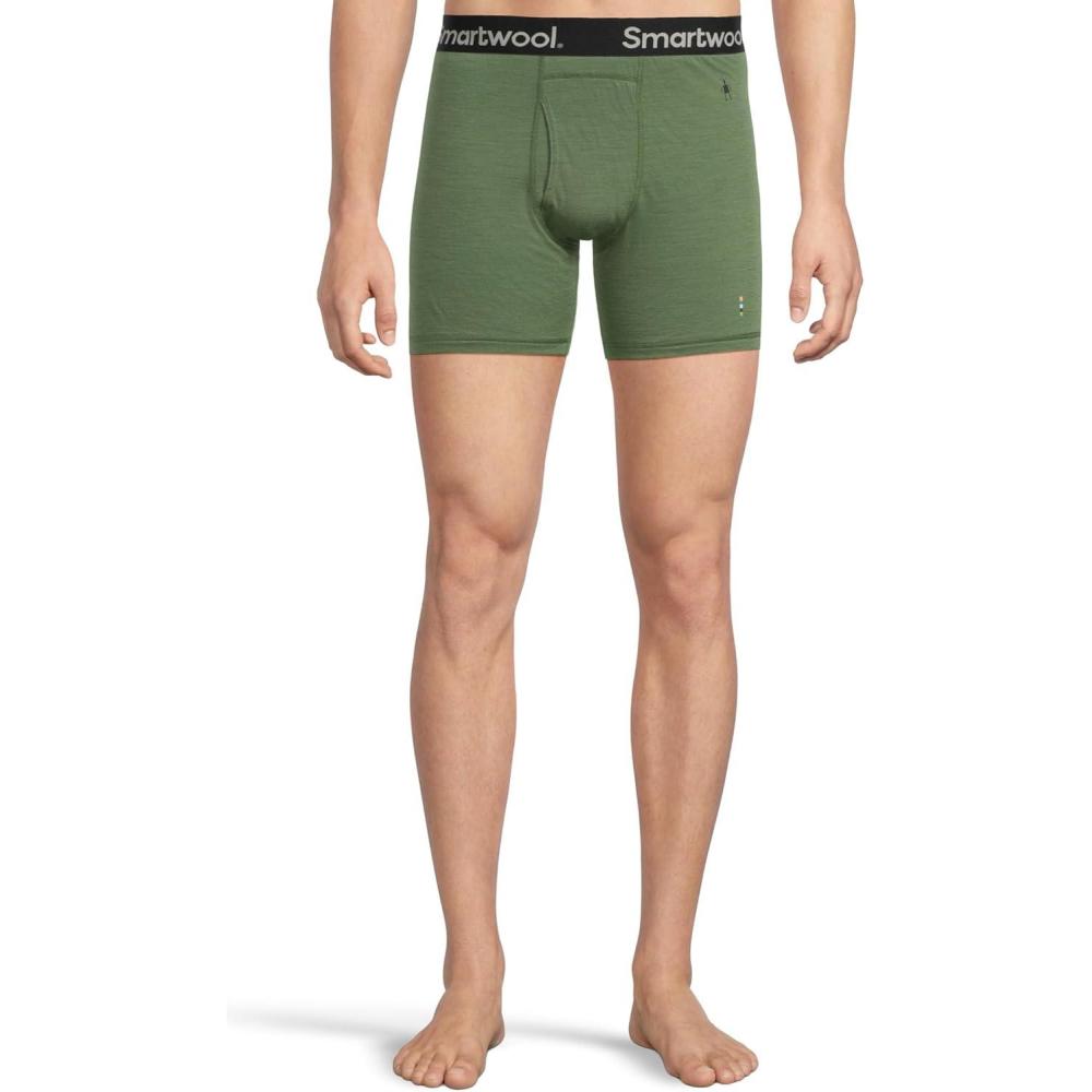 image:imageSmartwool Mens Merino Boxer BriefFern Green
