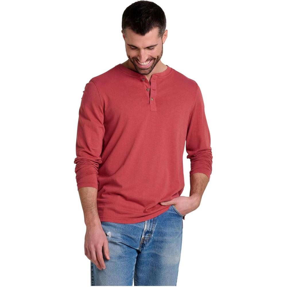 image:imageToadampCo Primo Long Sleeve HenleySundown