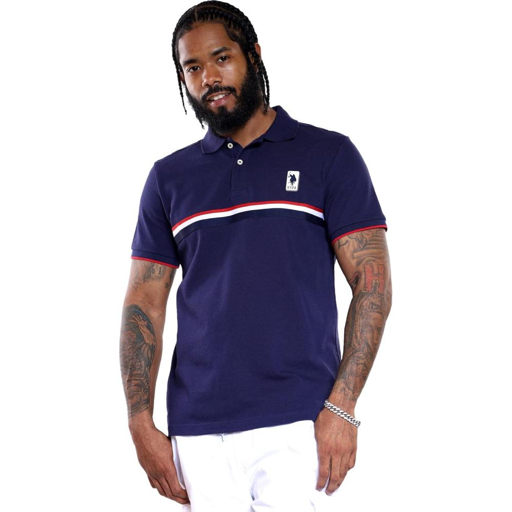 image:imageUS POLO ASSN Short Sleeve Slim Fit TricotClassic Navy