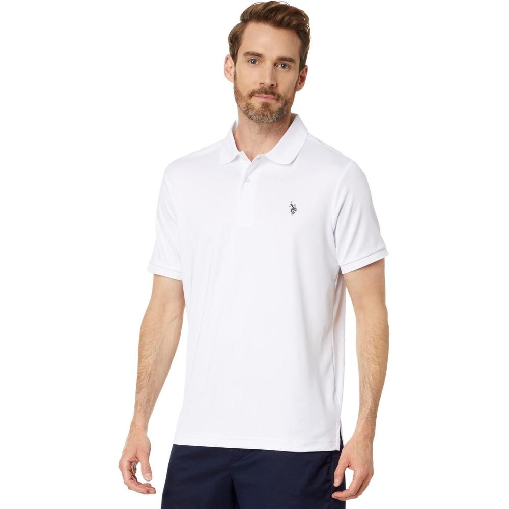 image:imageUS Polo Assn Mens Stretch Performance ShirtWhite