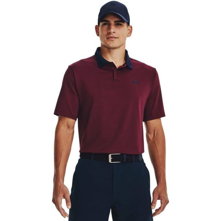 image:imageUnder Armour UnisexAdult Mens Ua Matchplay Stripe PoloMar