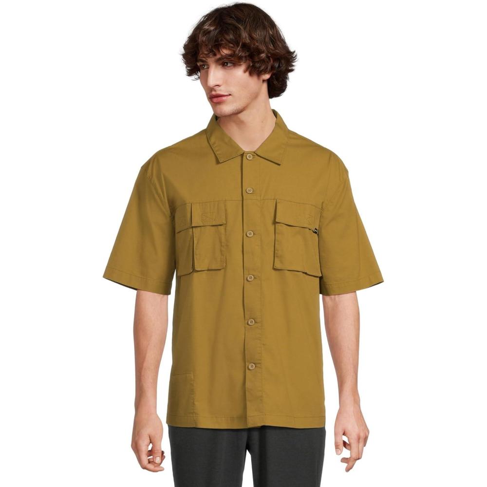 image:imageprAna Mens Palisades Ripstop Short Sleeve ShirtRetro Olive