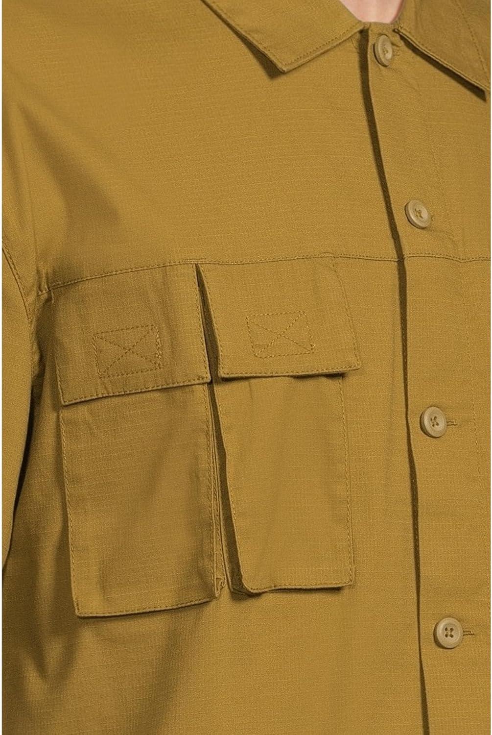 image:imageprAna Mens Palisades Ripstop Short Sleeve ShirtRetro Olive