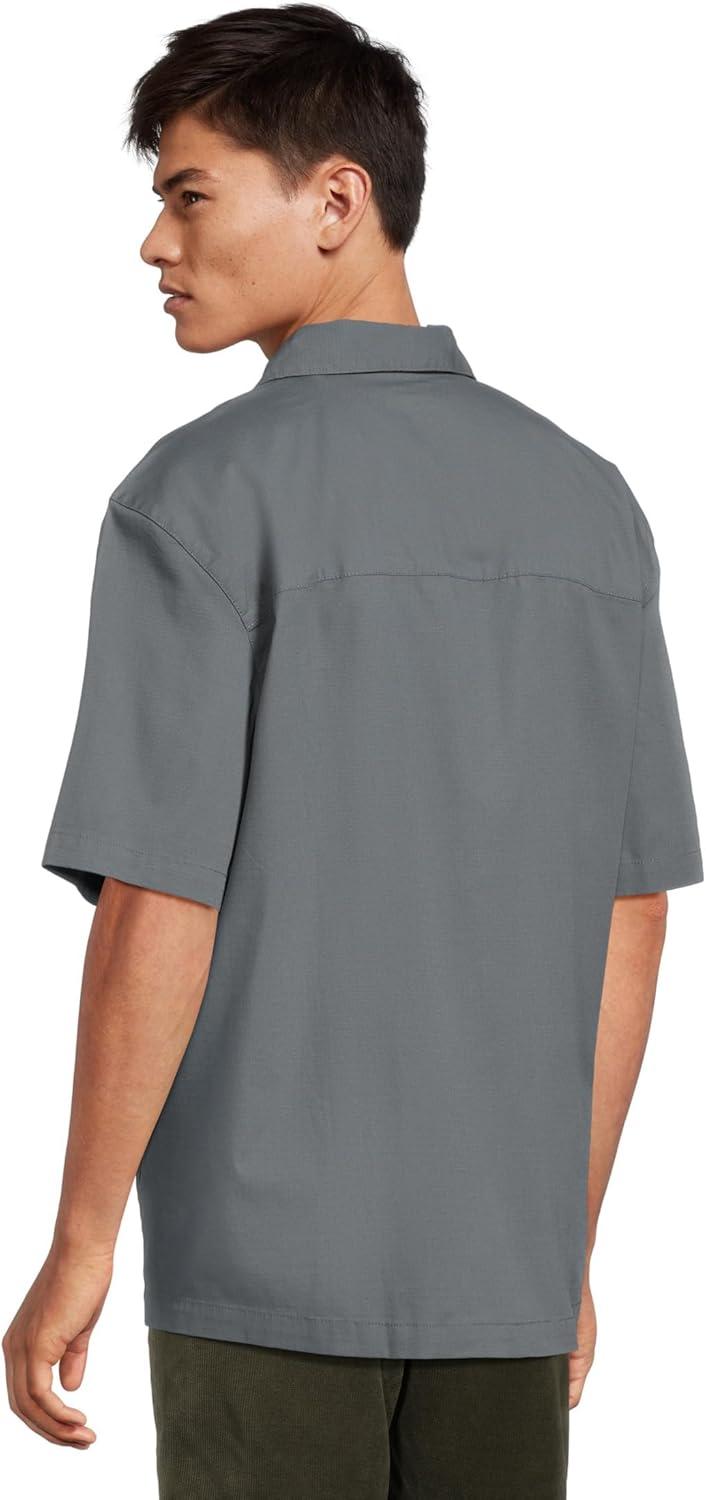 image:imageprAna Mens Palisades Ripstop Short Sleeve ShirtThundercloud