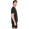 adidas Men’s Adi365 Iconic Running Floating T-Shirt(Black)