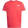 adidas Men’s Adi365 Iconic Running Floating T-Shirt(Pure Ruby)