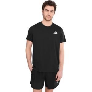 adidas Men’s Adi365 Iconic Running Floating T-Shirt(Black)
