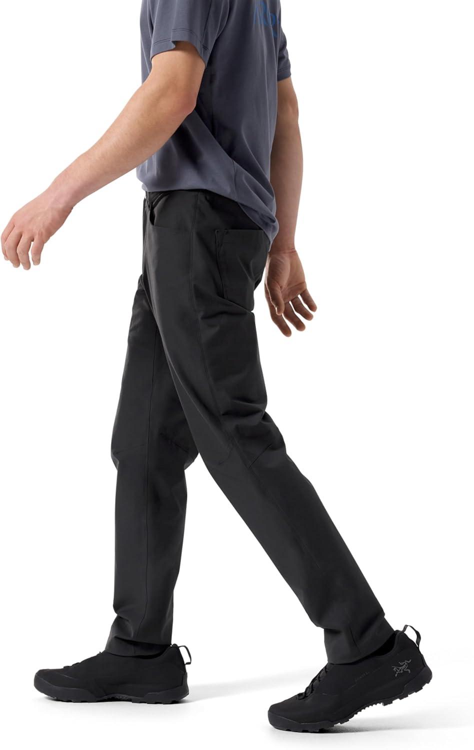 image:imageArcteryx Kragg Cotton Pant Mens Technical Stretch Cotton Climbing PantBlack