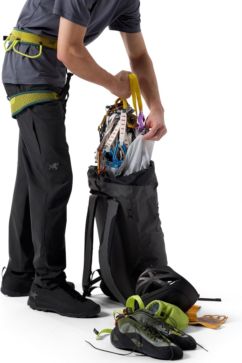 image:imageArcteryx Kragg Cotton Pant Mens Technical Stretch Cotton Climbing PantBlack