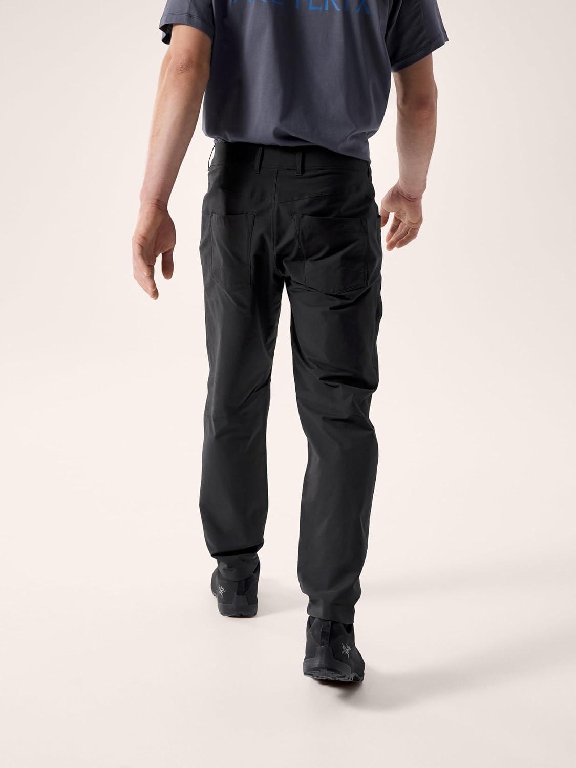 image:imageArcteryx Kragg Cotton Pant Mens Technical Stretch Cotton Climbing PantBlack