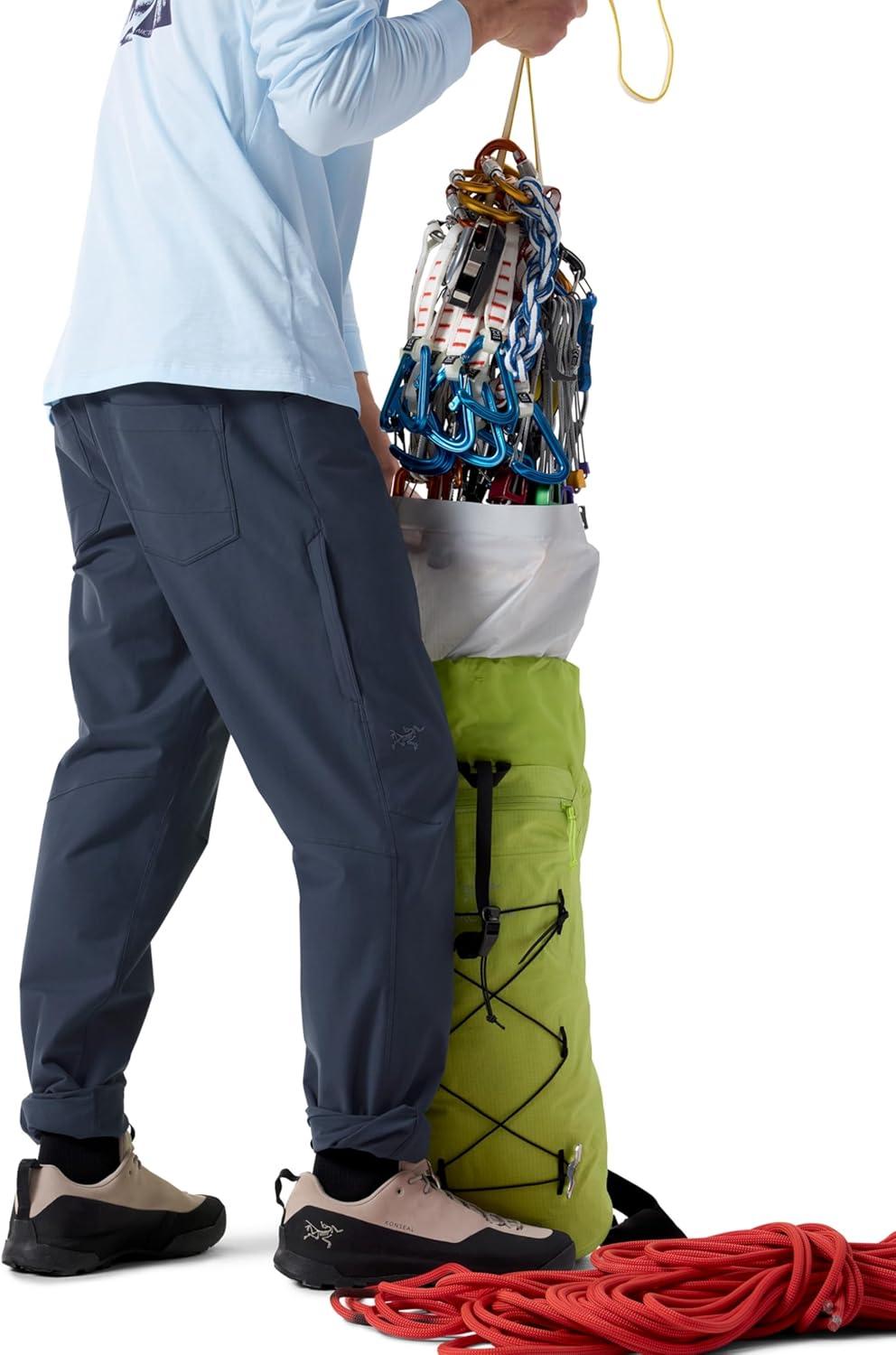 image:imageArcteryx Kragg Cotton Pant Mens Technical Stretch Cotton Climbing PantBlack Sapphire