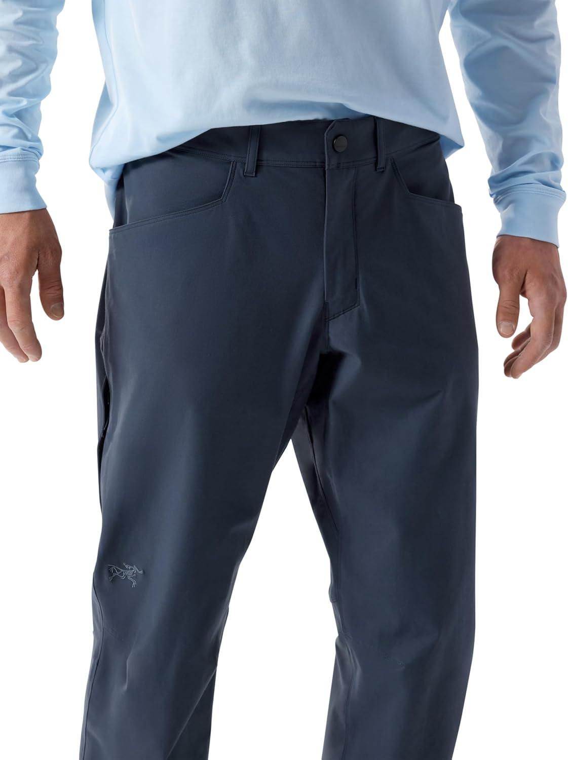 image:imageArcteryx Kragg Cotton Pant Mens Technical Stretch Cotton Climbing PantBlack Sapphire