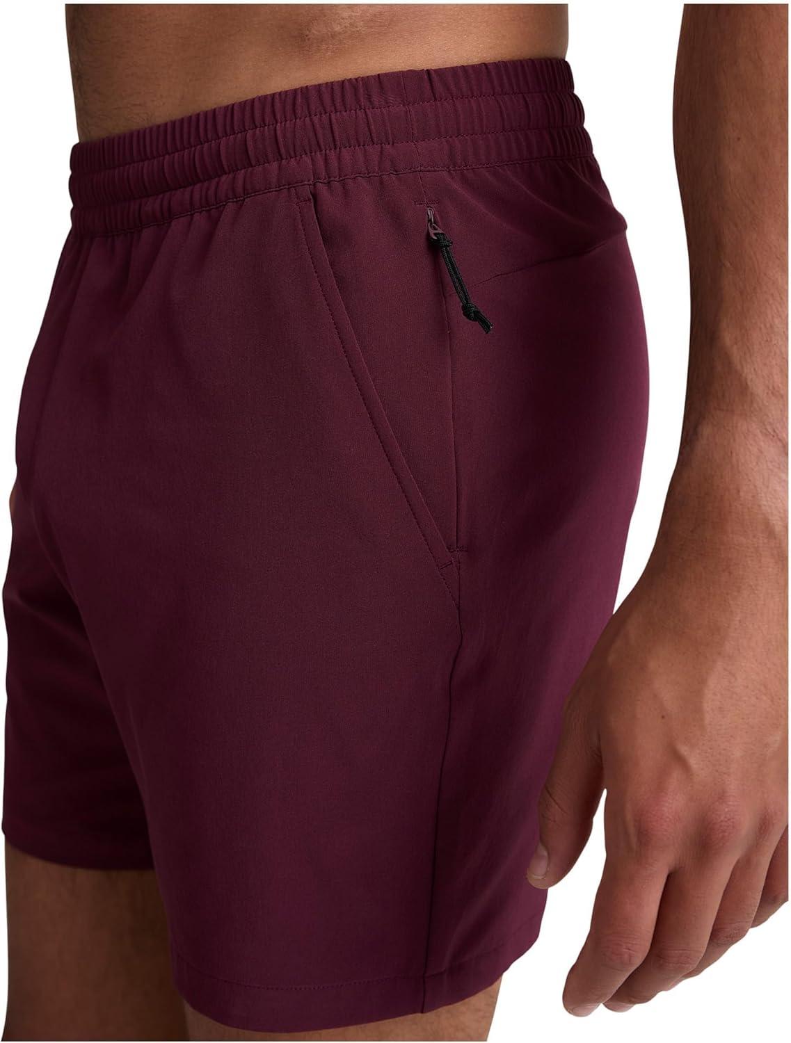 image:imageBeyond Yoga Mens Pivotal 20 Performance Shorts 7Deep Maroon