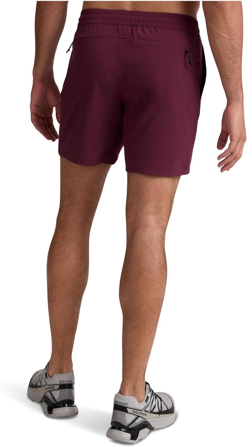 image:imageBeyond Yoga Mens Pivotal 20 Performance Shorts 7Deep Maroon