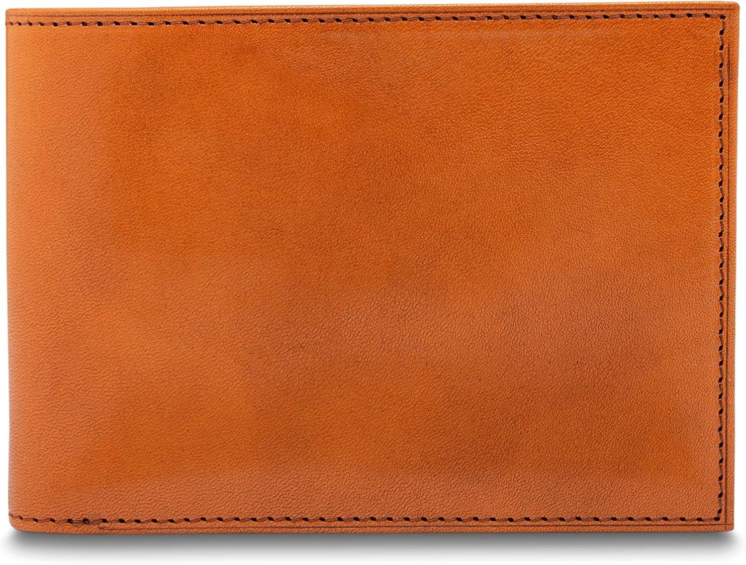 image:imageBosca Mens Leather Wallet with Removable ID Passcase Bifold Wallet for Men With 8 Card Slots Premium HandStained Leather With Gift Packaging BlackSaddle