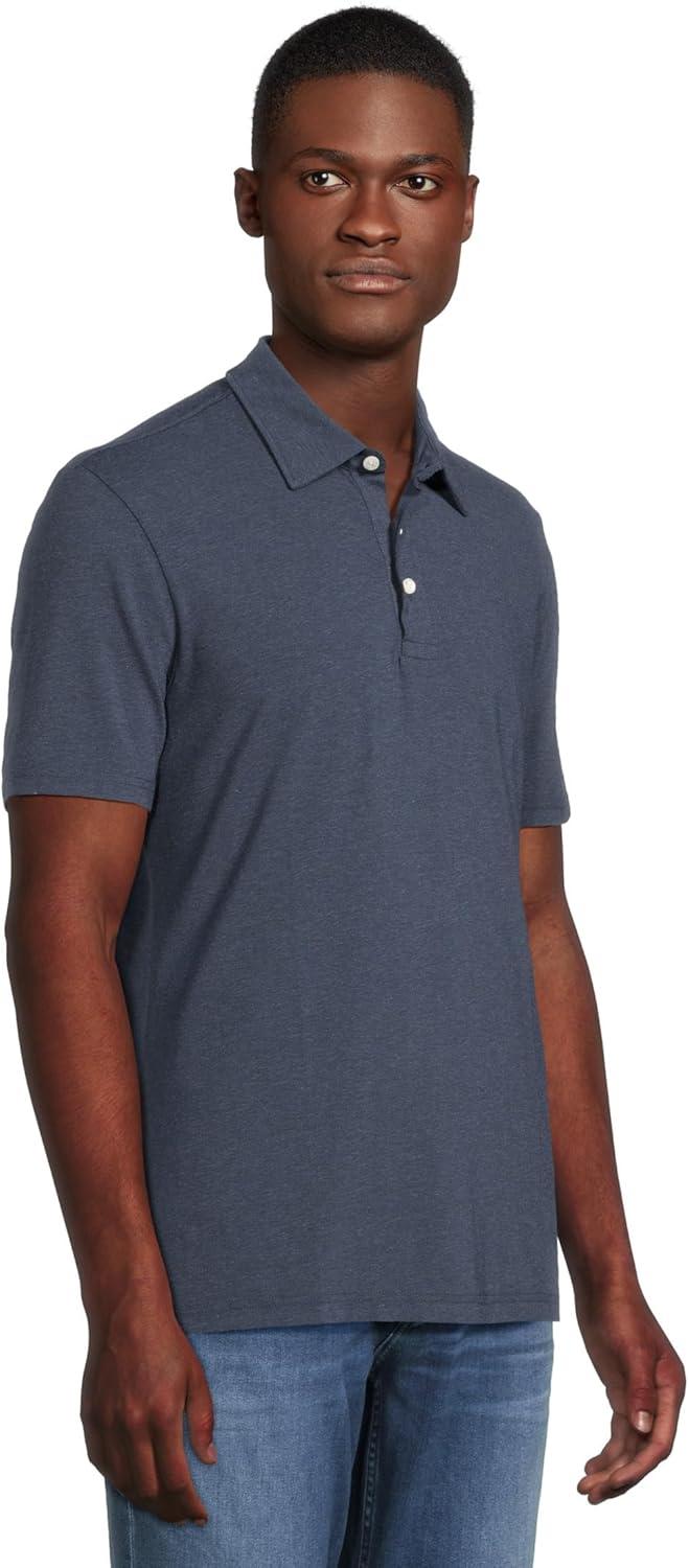 image:imageFaherty Mens Short Sleeve Movement PoloGreat Falls Heather