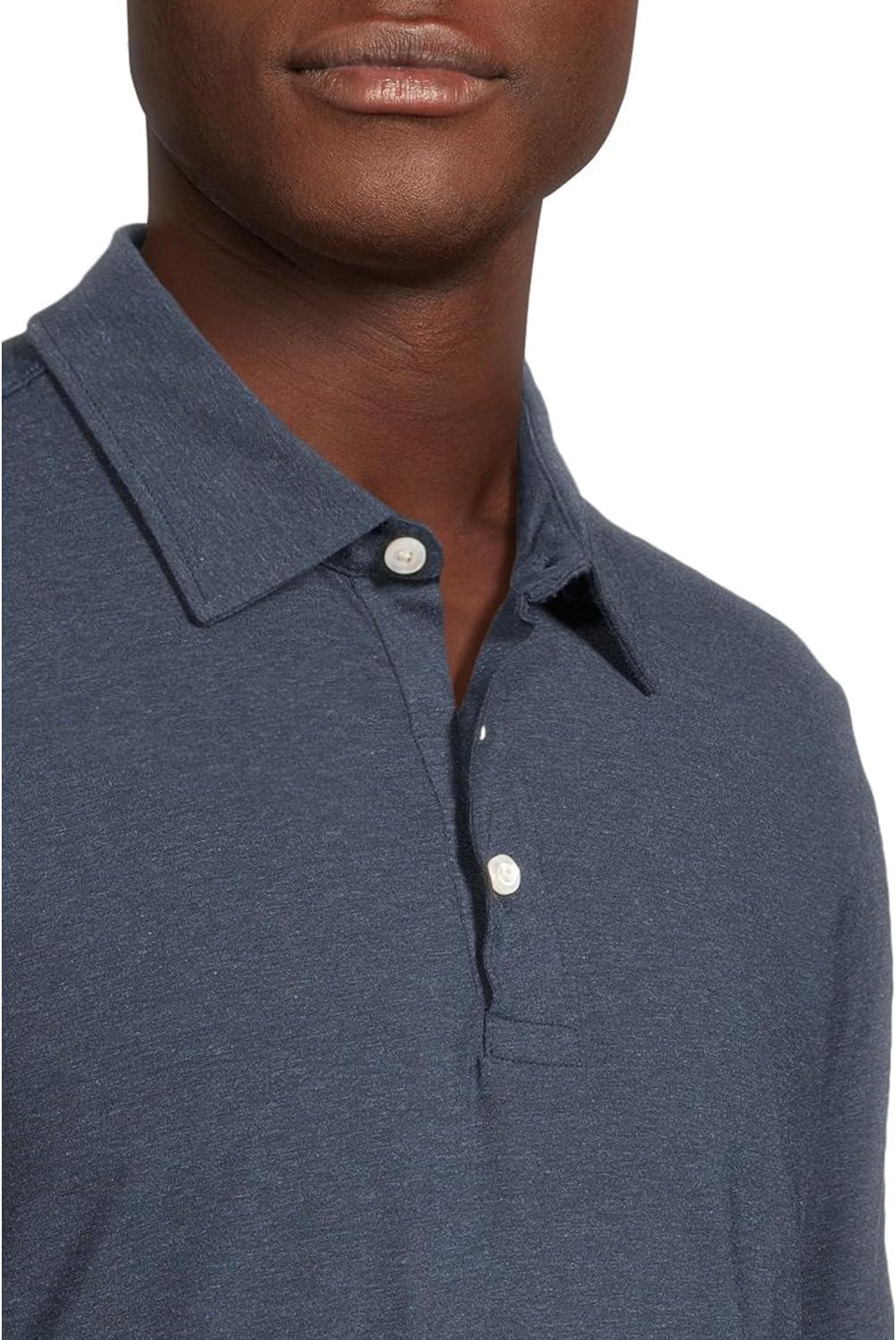 image:imageFaherty Mens Short Sleeve Movement PoloGreat Falls Heather