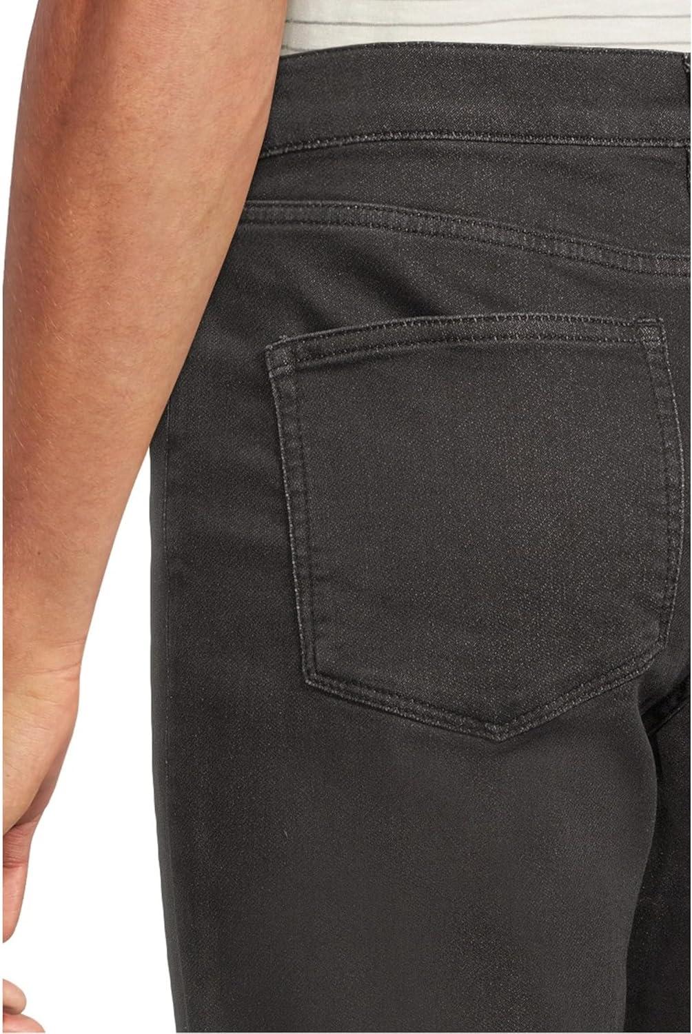 image:imageFaherty Mens Stretch Terry 5 Pocket PantOnyx Black 1