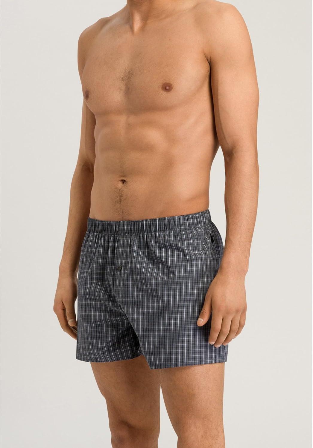 image:imageHANRO Mens Fancy Woven BoxerCasual Check
