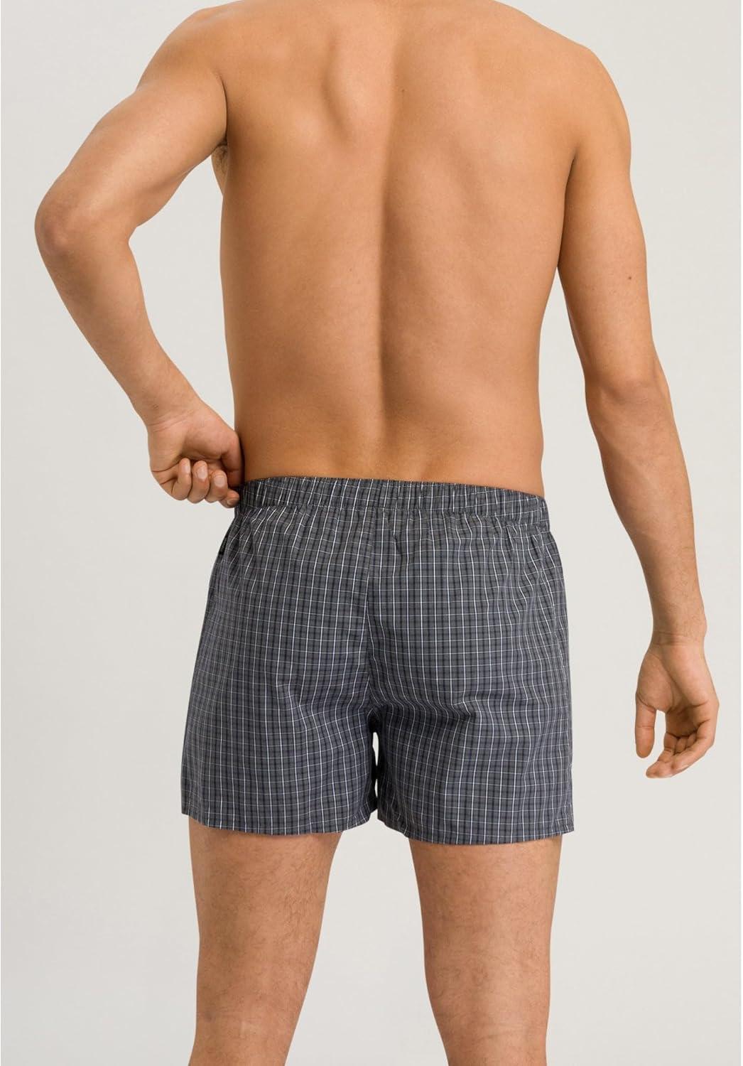 image:imageHANRO Mens Fancy Woven BoxerCasual Check