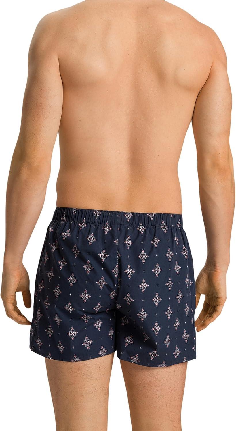 image:imageHANRO Mens Fancy Woven BoxerDotted Ornament