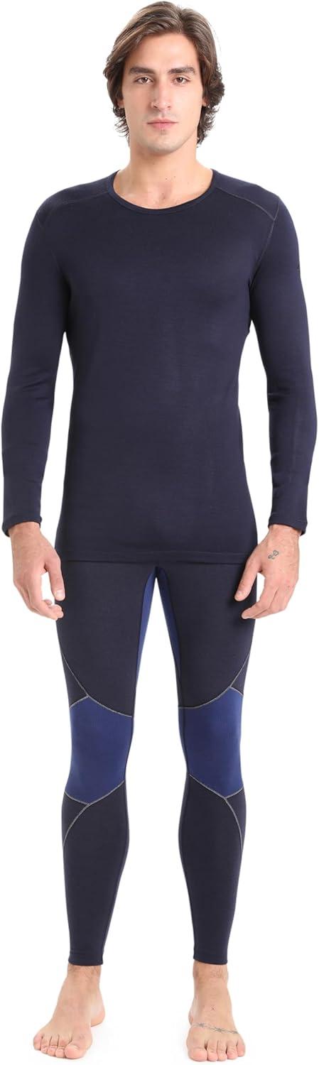 image:imageIcebreaker Merino Mens Mens 260 Tech Long Sleeve CreweMidnight Navy