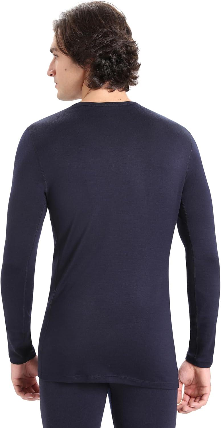 image:imageIcebreaker Merino Mens Mens 260 Tech Long Sleeve CreweMidnight Navy