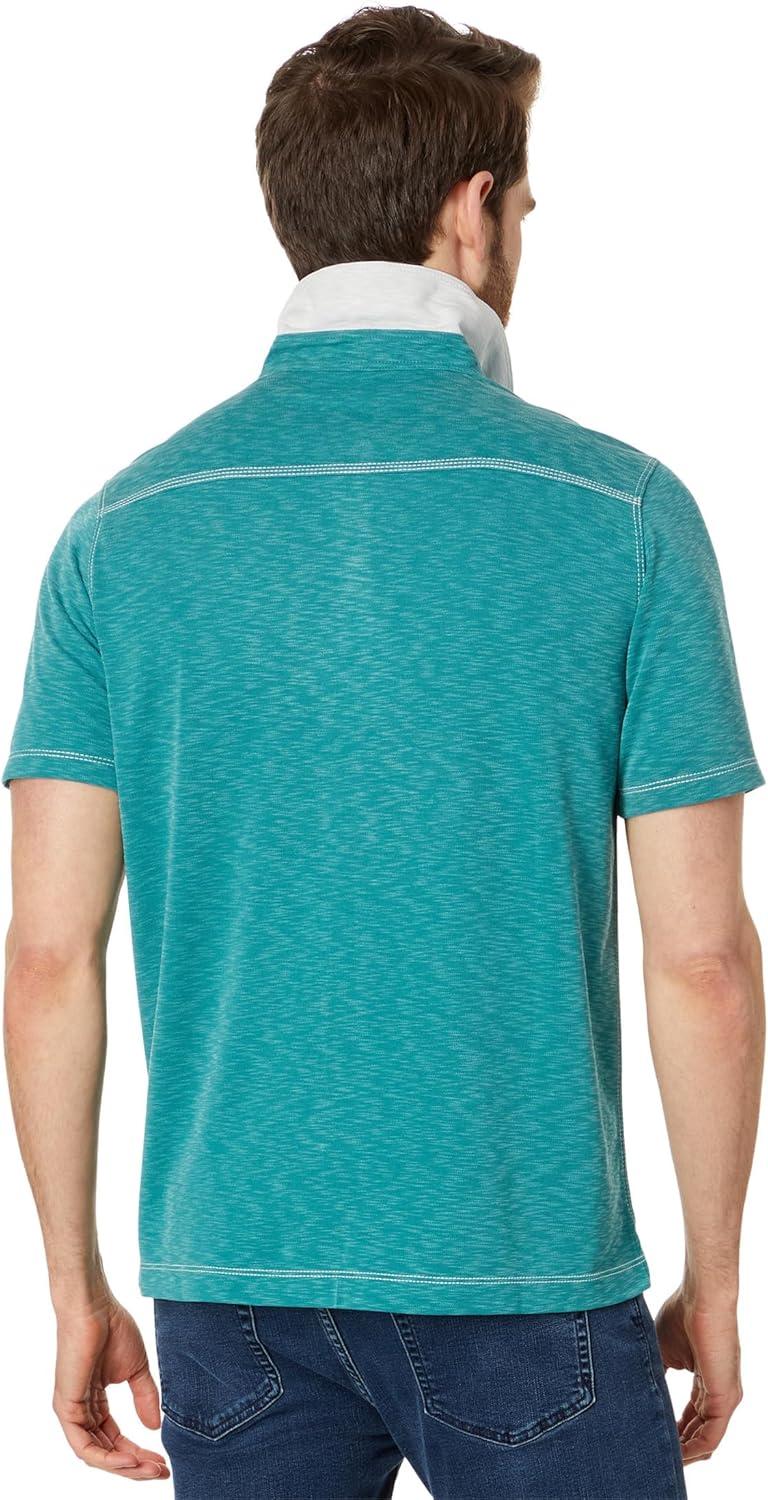 image:imageJohnston amp Murphy Mens Vintage Slub PoloGreen