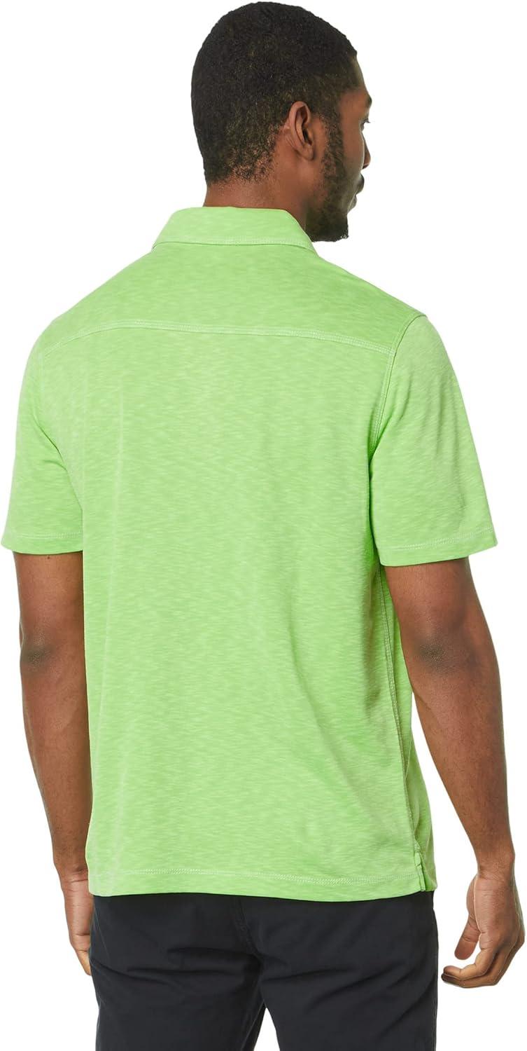 image:imageJohnston amp Murphy Mens Vintage Slub PoloLime