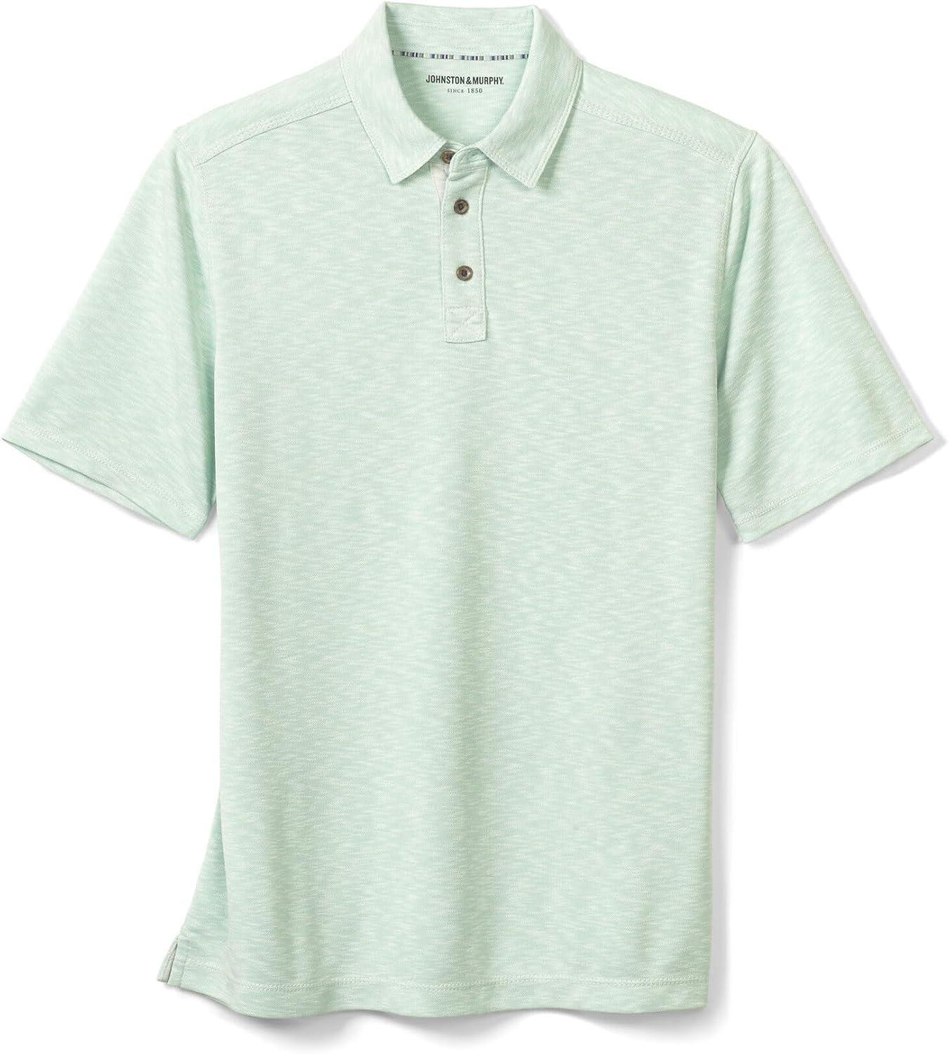 image:imageJohnston amp Murphy Mens Vintage Slub PoloMint